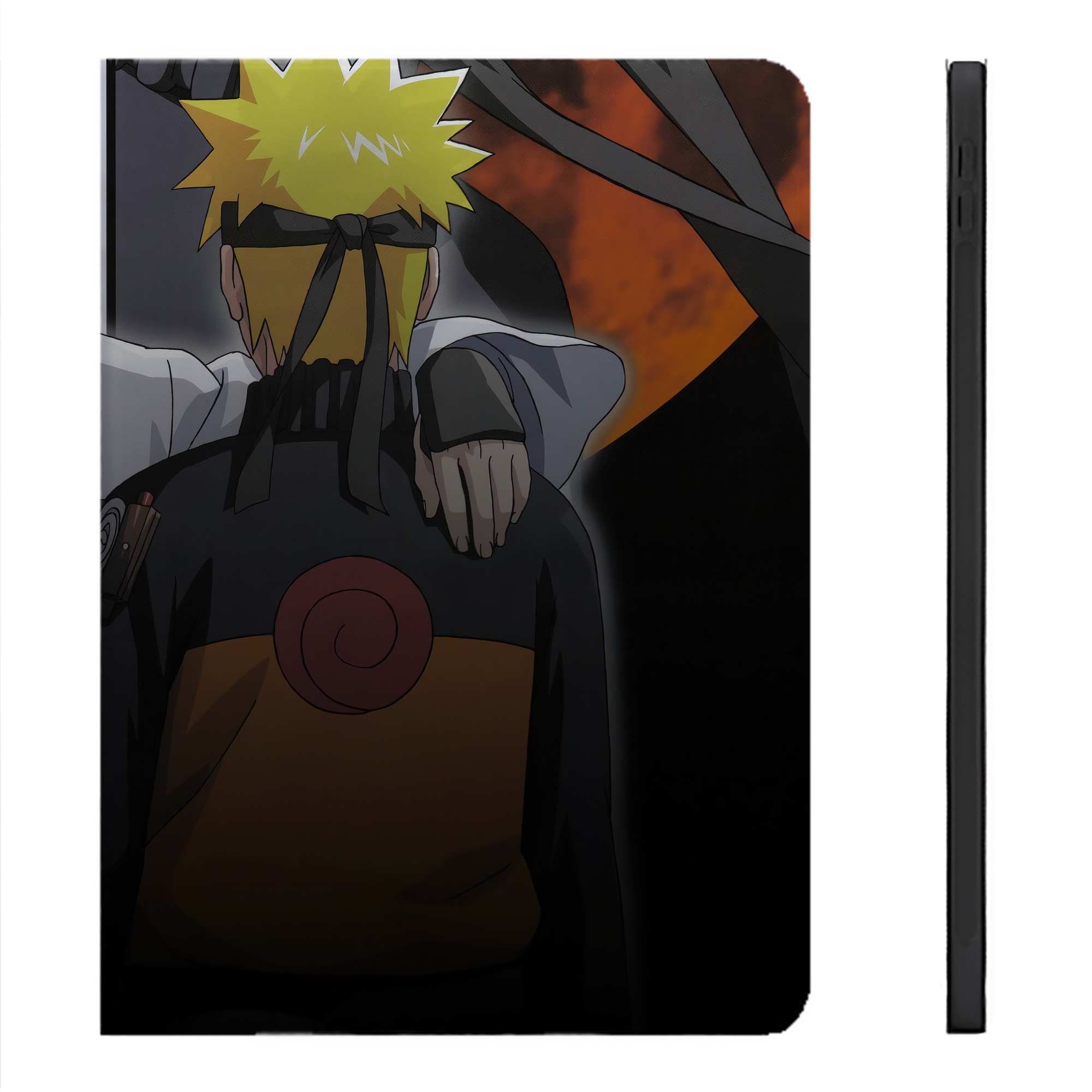 （画像用） NARUTO -ナルト- NARUTO -ナルト- 疾風伝 IPadケース ペンホルダー付き ブックスタイルデザイン